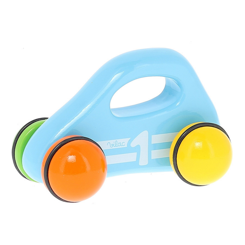 voiture 1er âge bleue