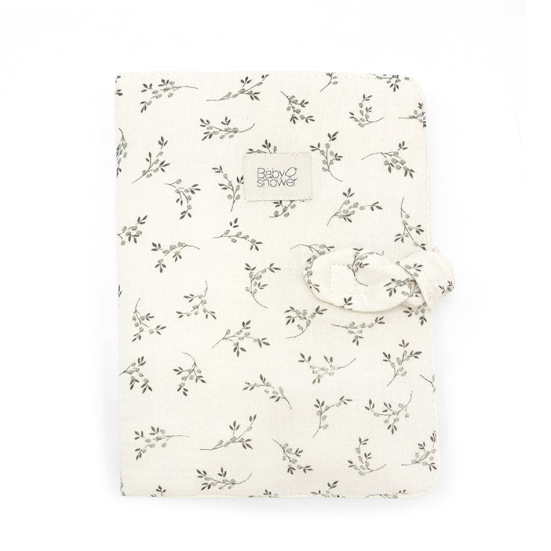 PROTEGE CARNET DE SANTE KNOT OLIVE BLOOM