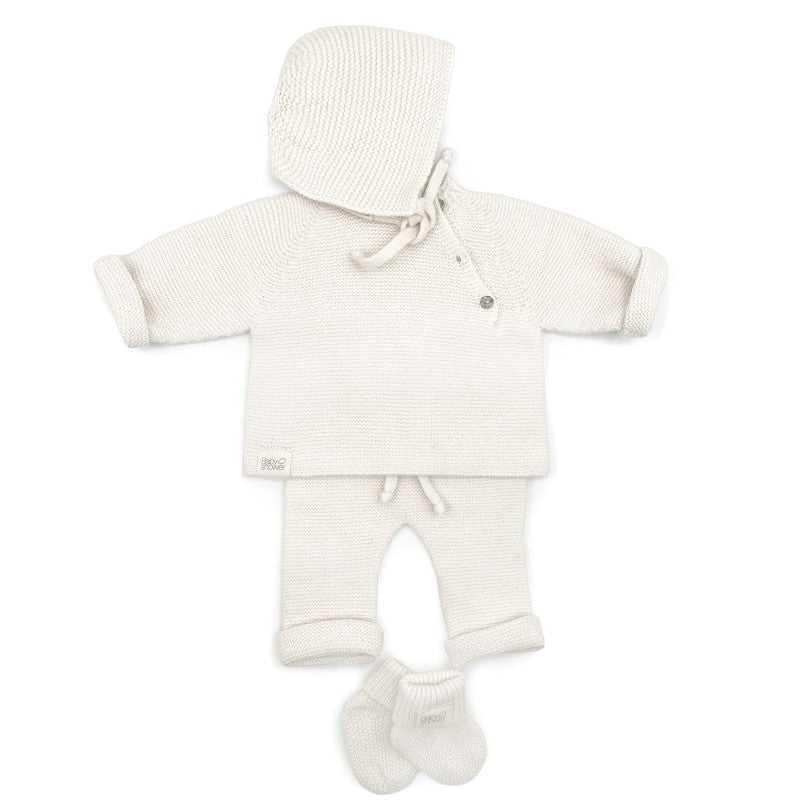 Pull bébé oversize cashmere IVORY