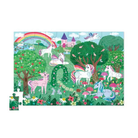 Puzzle Crocodile Creek en boîte Unicorn Dreams - 50 pièces