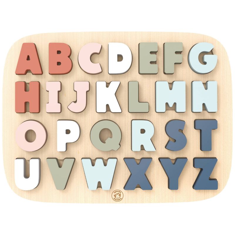 SPEEDY MONKEY - Puzzle des formes Alphabet
