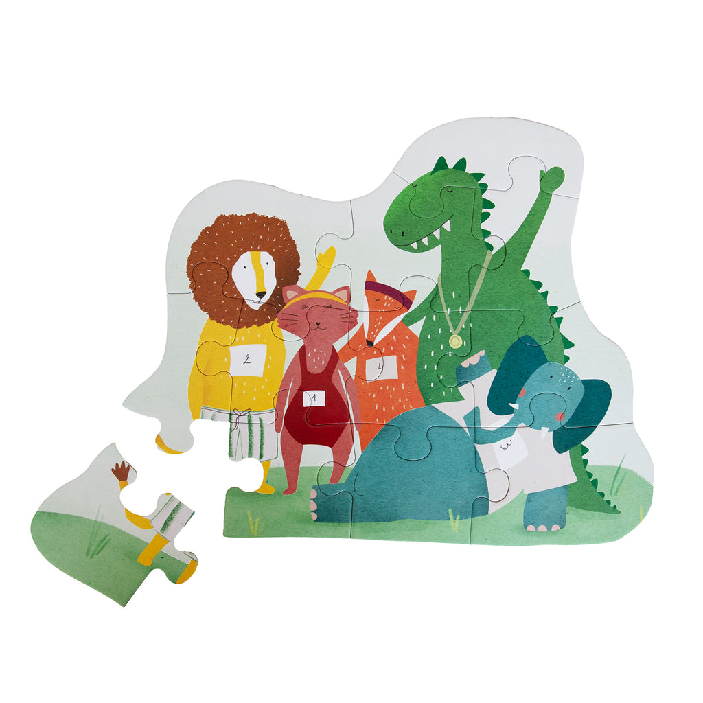 Puzzle animals friends