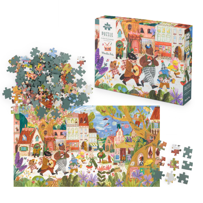 Puzzle la fête du Printemps
