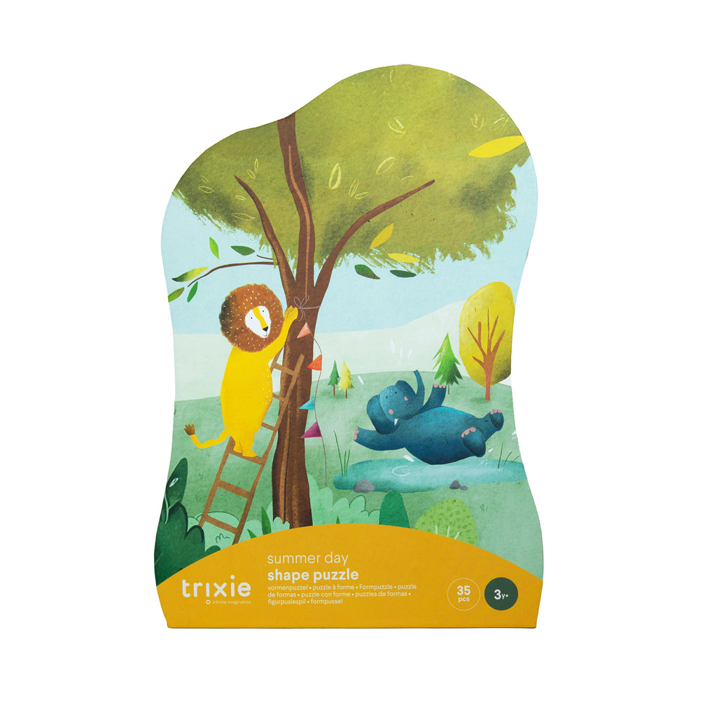 Puzzle à forme summer day