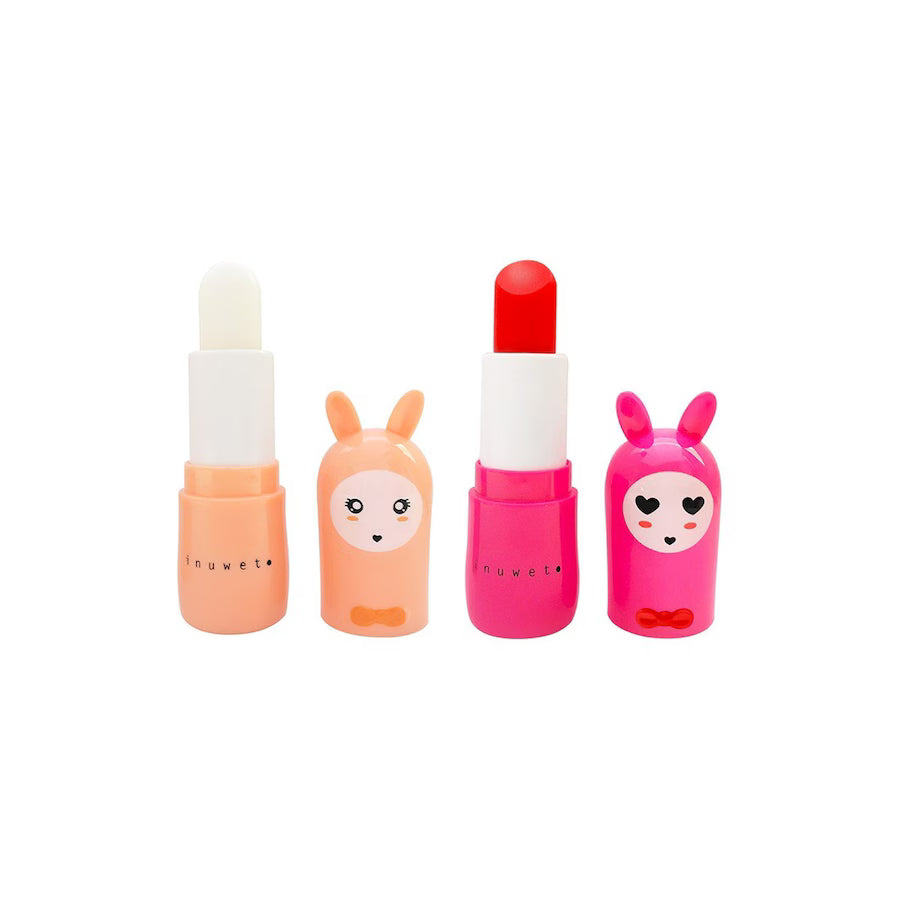 Coffret duo baumes à lèvres Carla Vanille Coco & Cerise - INUWET