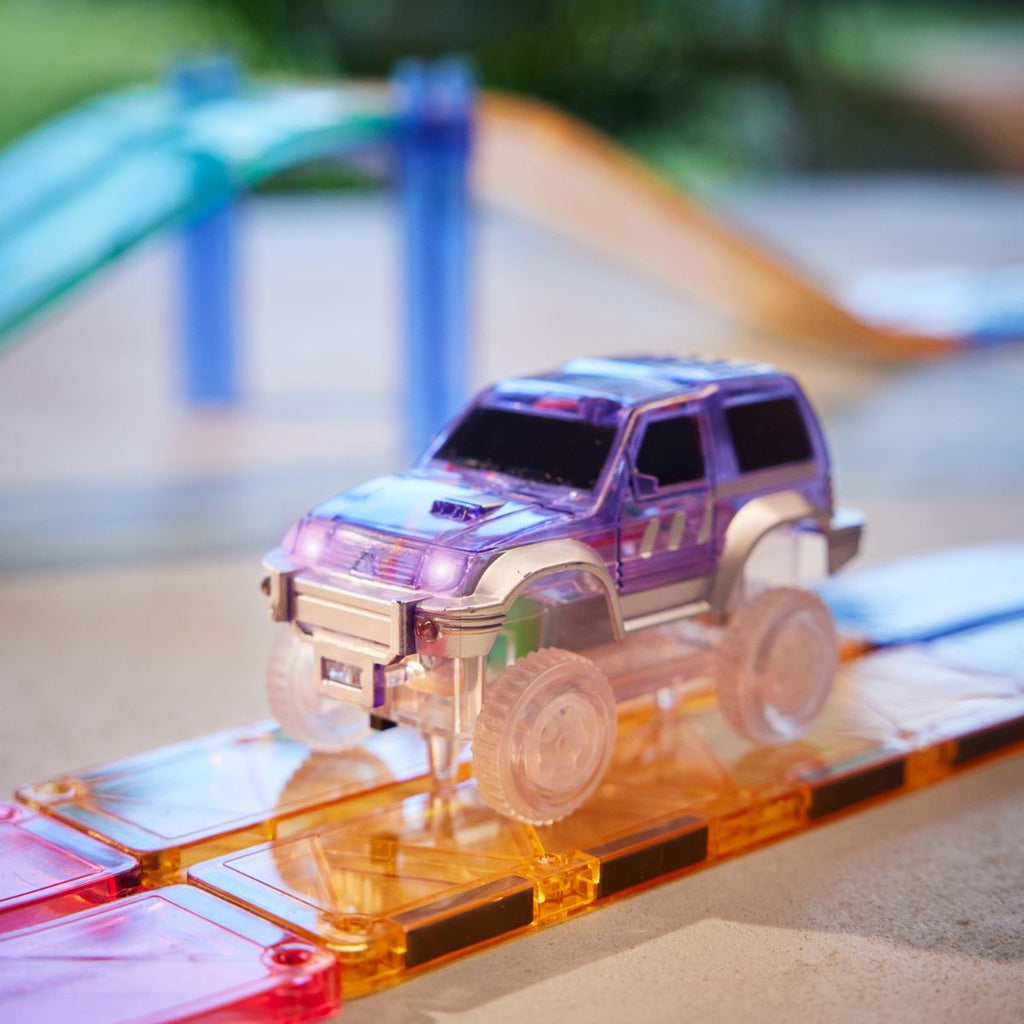 RACE TRACK CAR Purple
