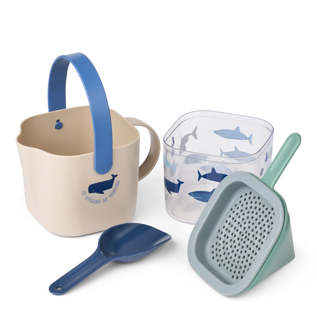 Set De Sable Roald - Shark / Dove blue