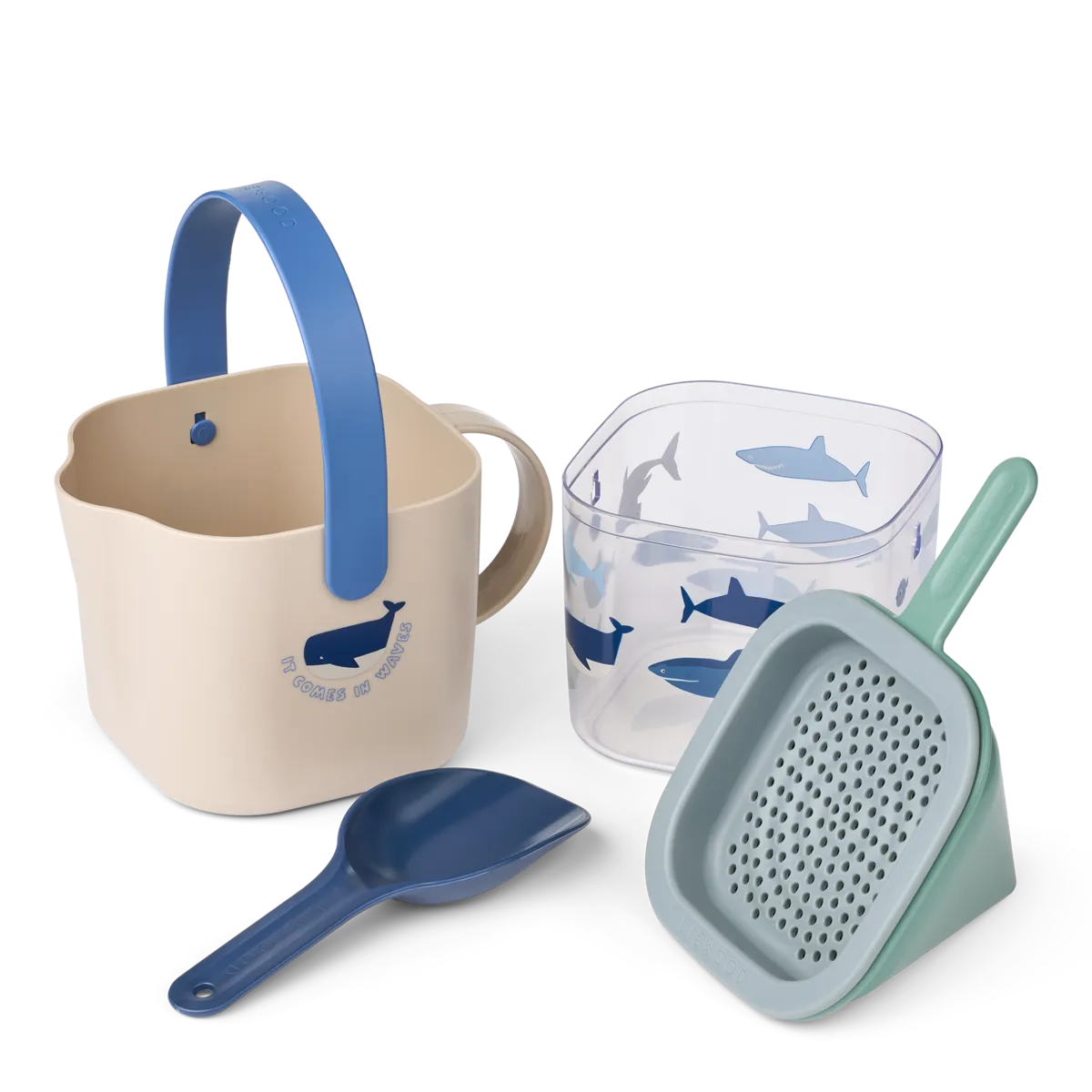 Set De Sable Roald - Shark / Dove blue
