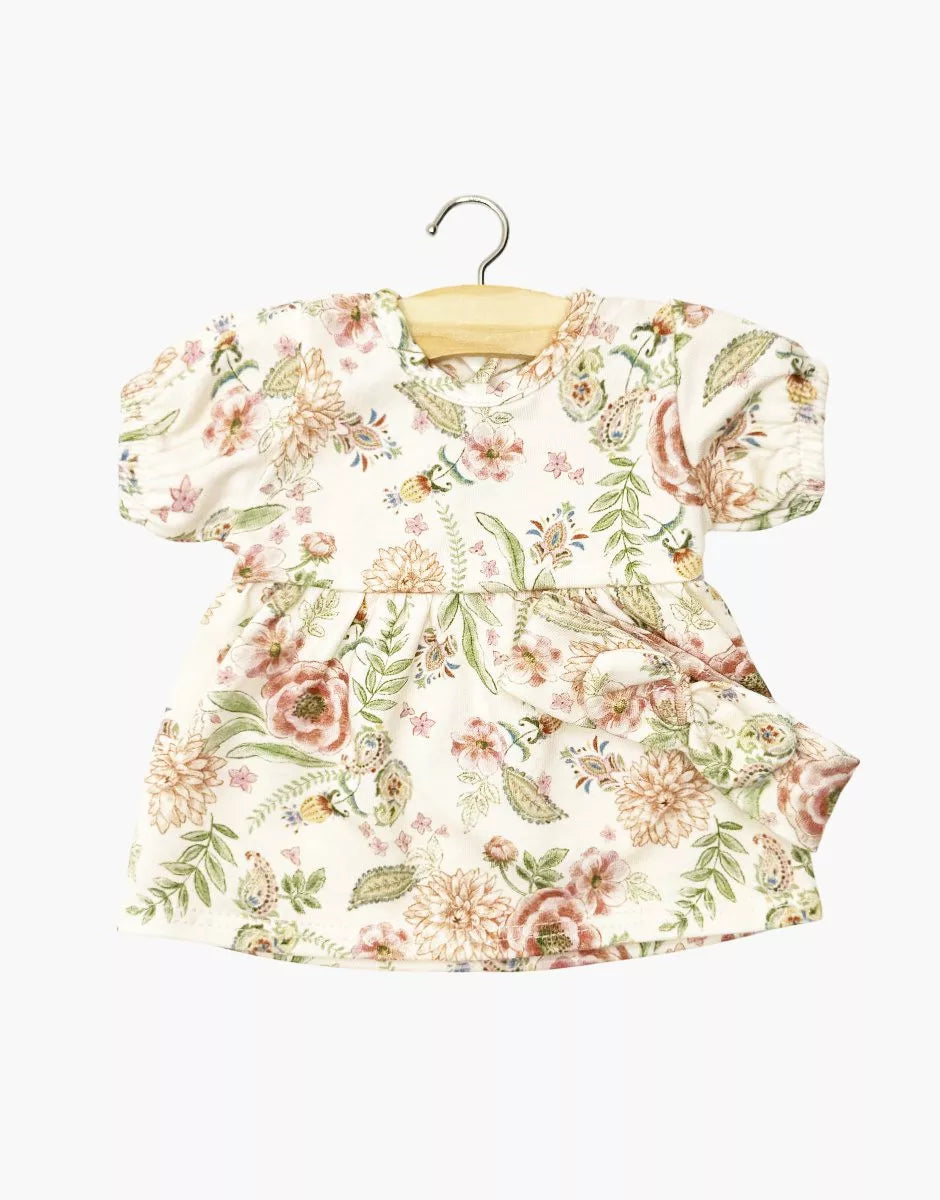 Cuties – Robe Faustine à manches ballons et son headband en jersey Lili-Rose