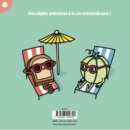 Romy le bonnet va à la piscine