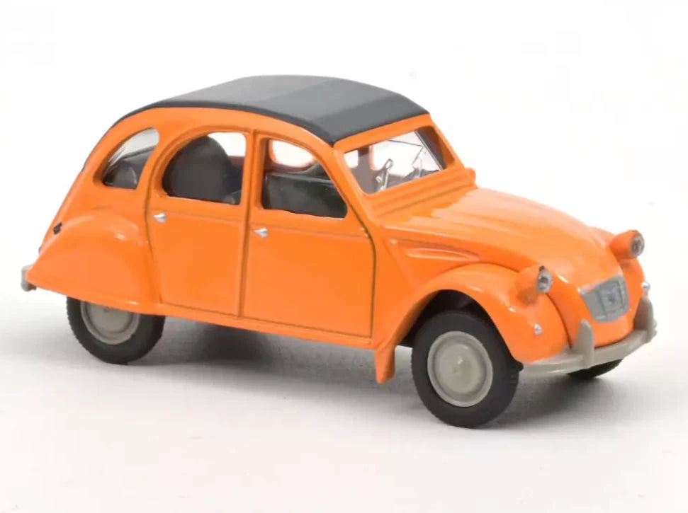 Citroën 2CV 1979 Orange Mandarine 1/54 - NOREV