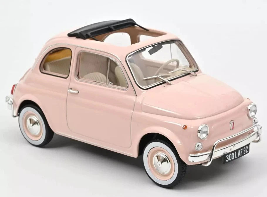 Fiat 500 L 1968 Rose cadeau de naissance 1/18 - NOREV