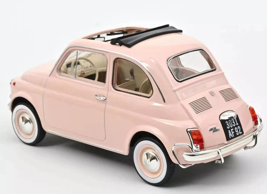 Fiat 500 L 1968 Rose cadeau de naissance 1/18 - NOREV