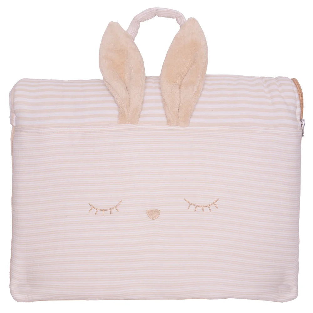 Sac de couchage enfant rayé galet