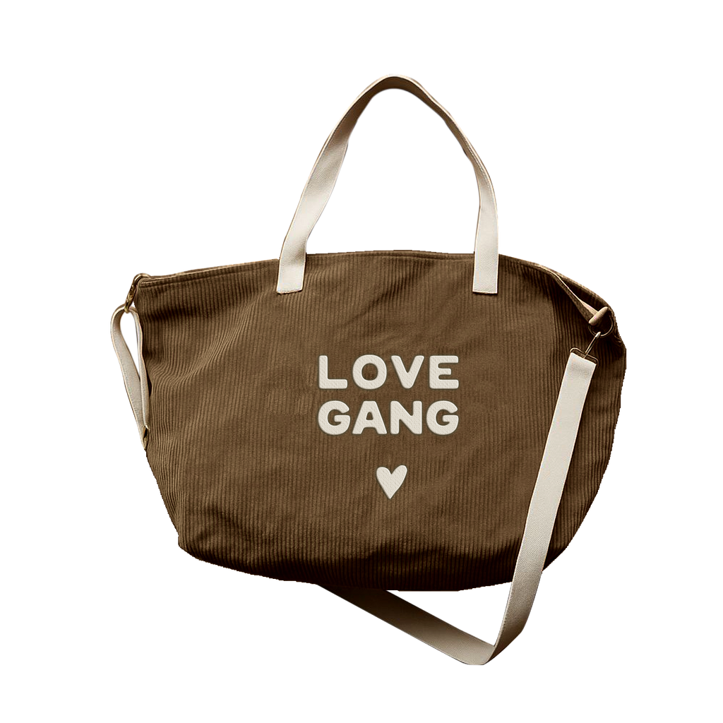Sac XL velours - Love gang