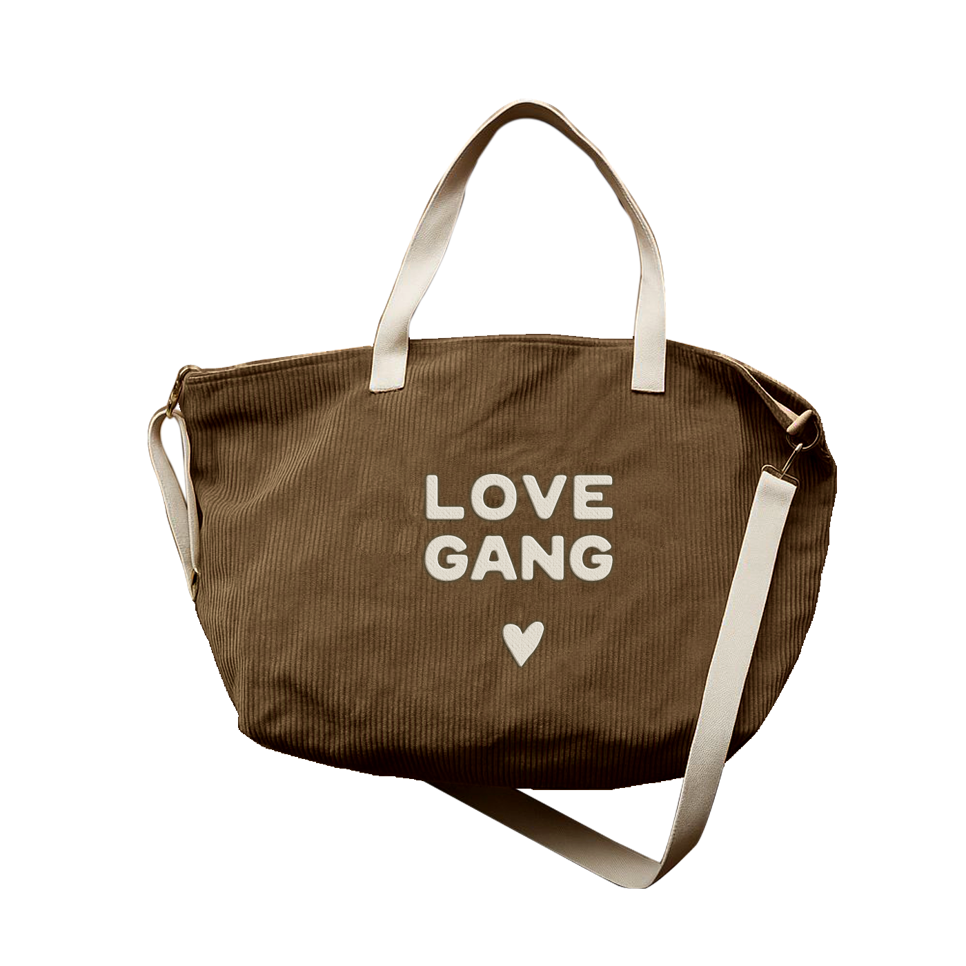 Sac XL velours - Love gang