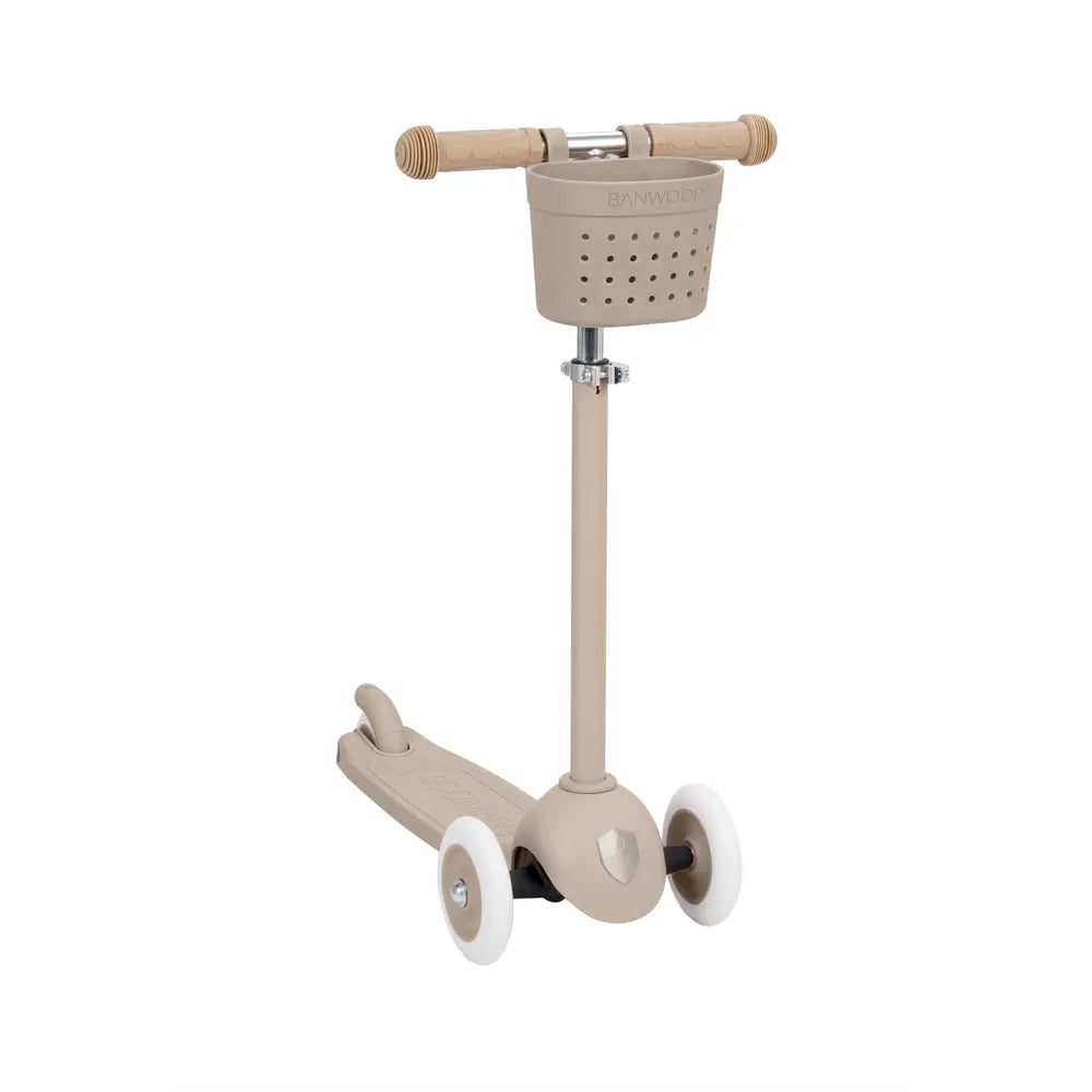 TROTTINETTE ECO BANWOOD SABLE + PANIER