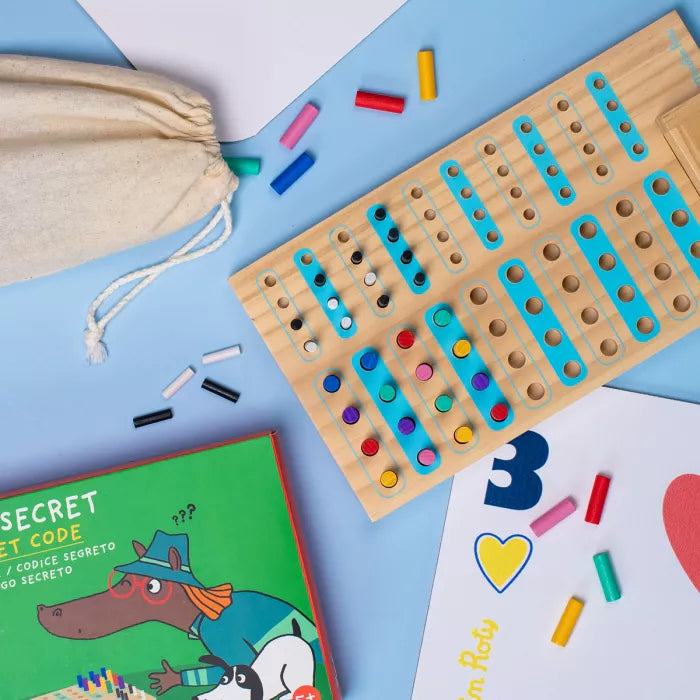 Code secret en bois - Les Loufoques