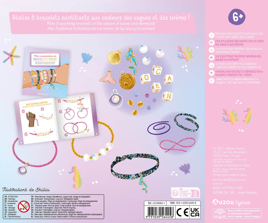 Coffret créatif – Bracelets Sirènes magiques