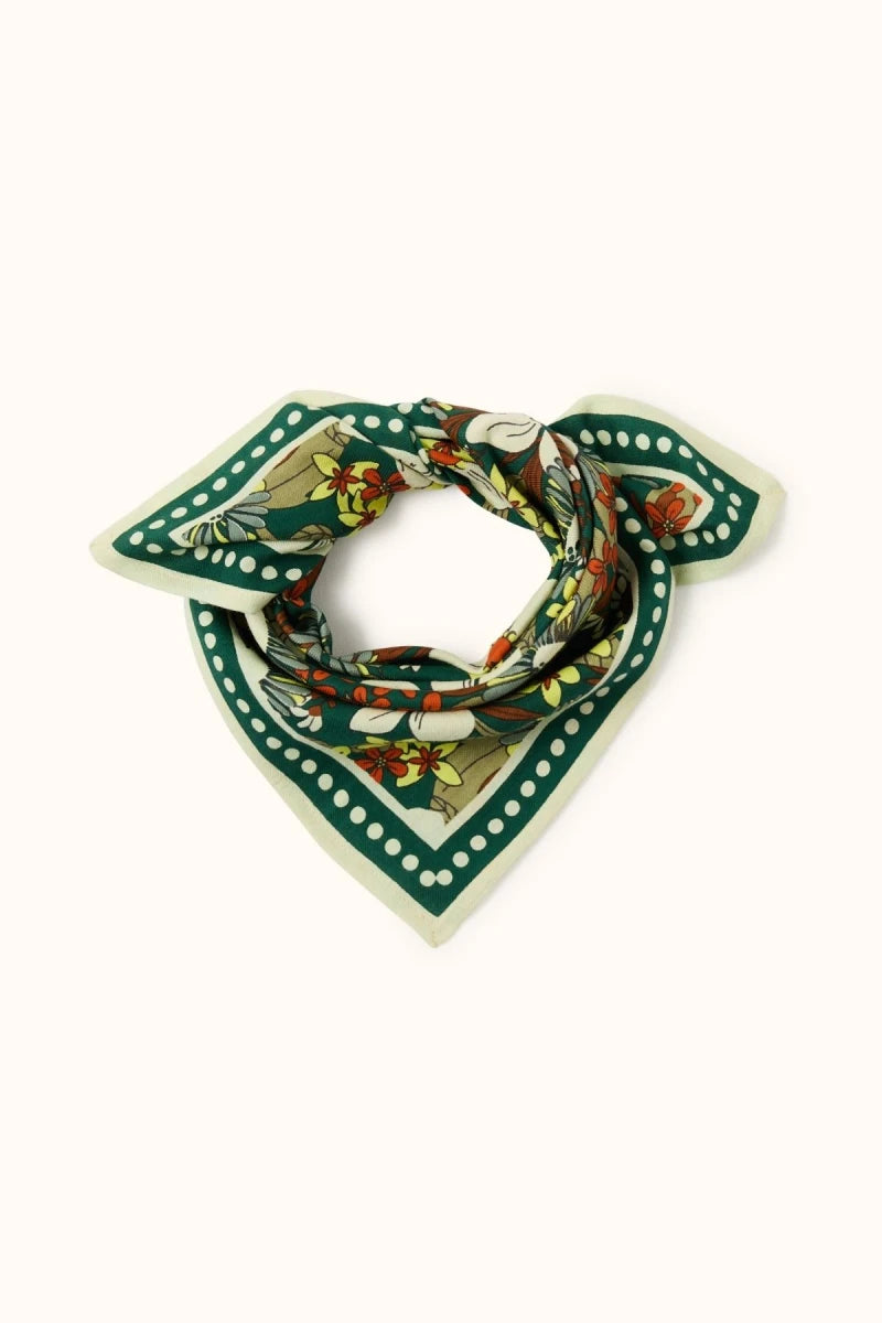 Small Foulard Manika Bouquet GARDEN