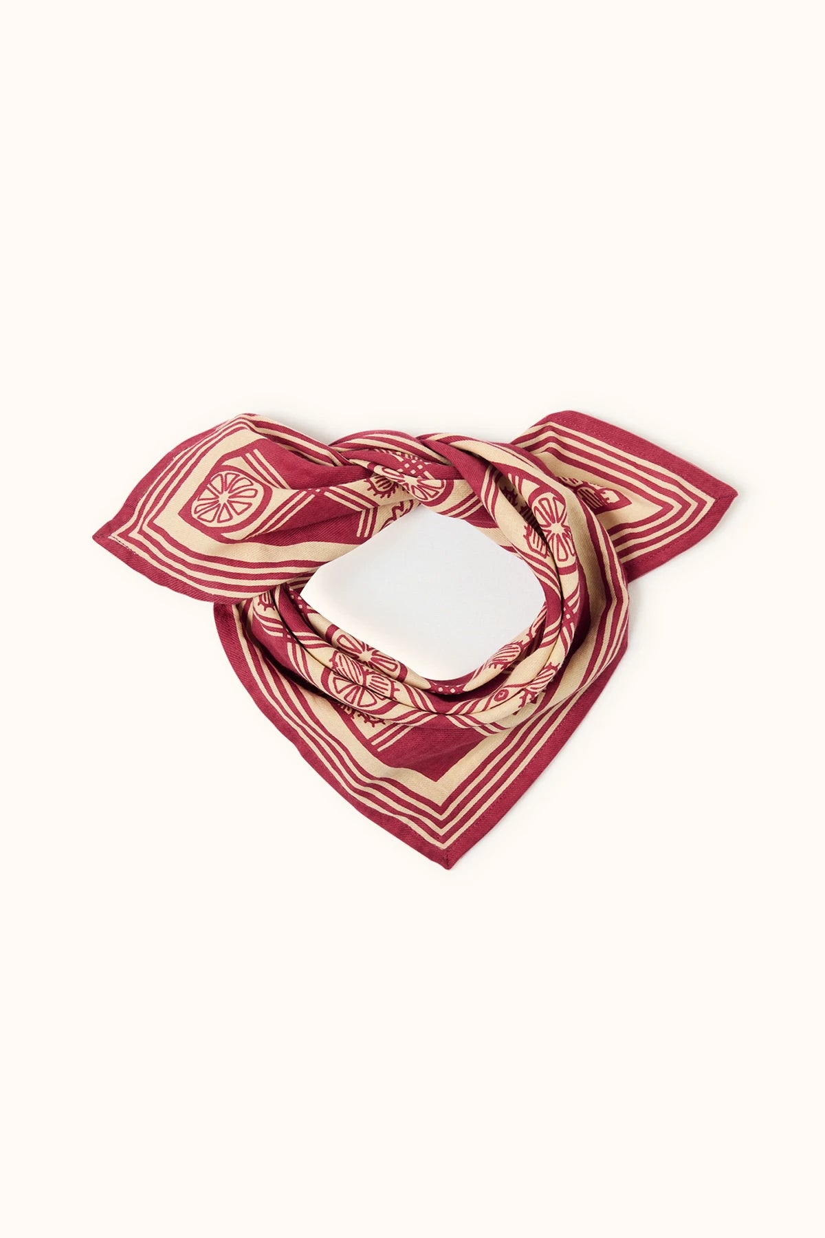 Small Foulard Manika Citrus DAHLIA