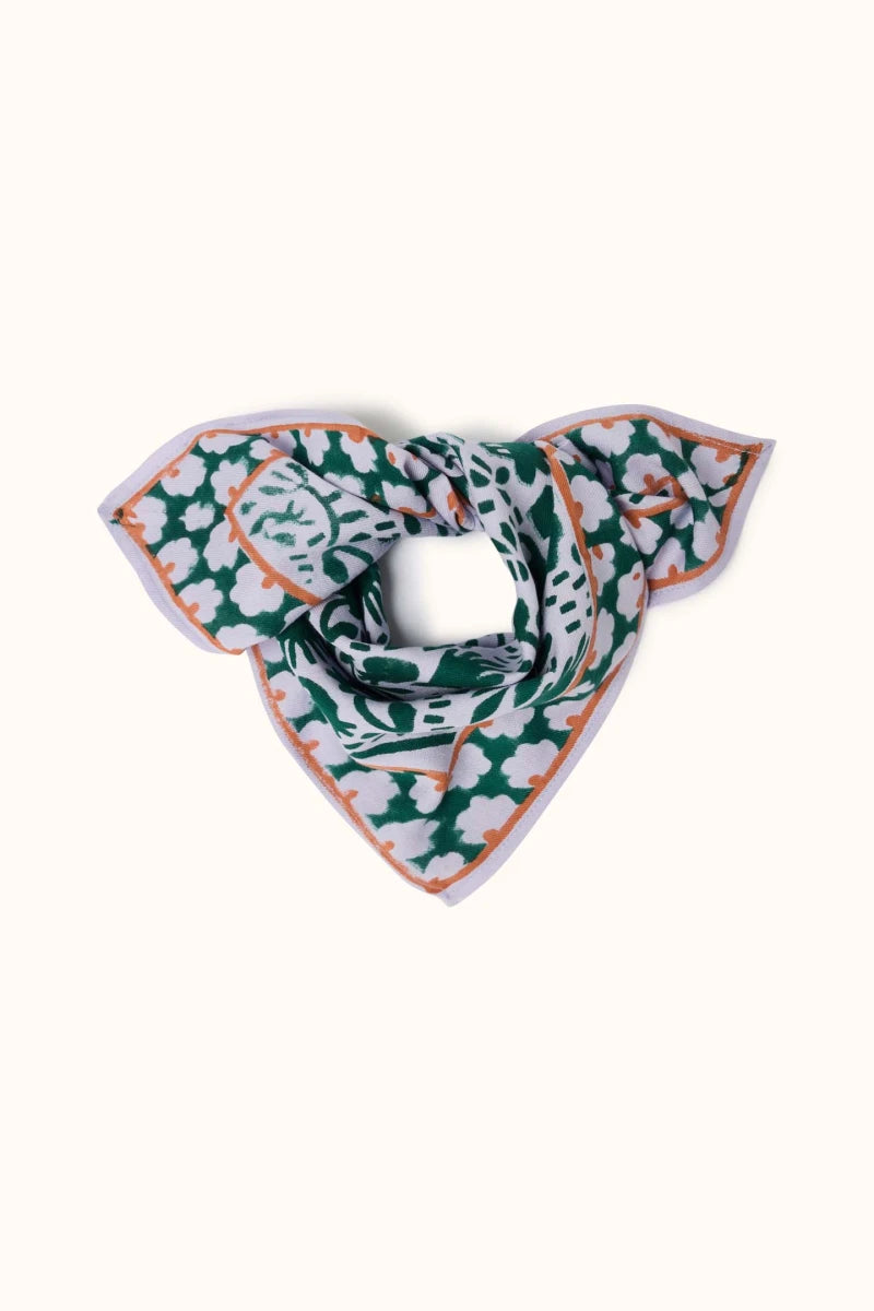 Small Foulard Manika Garden LILAS