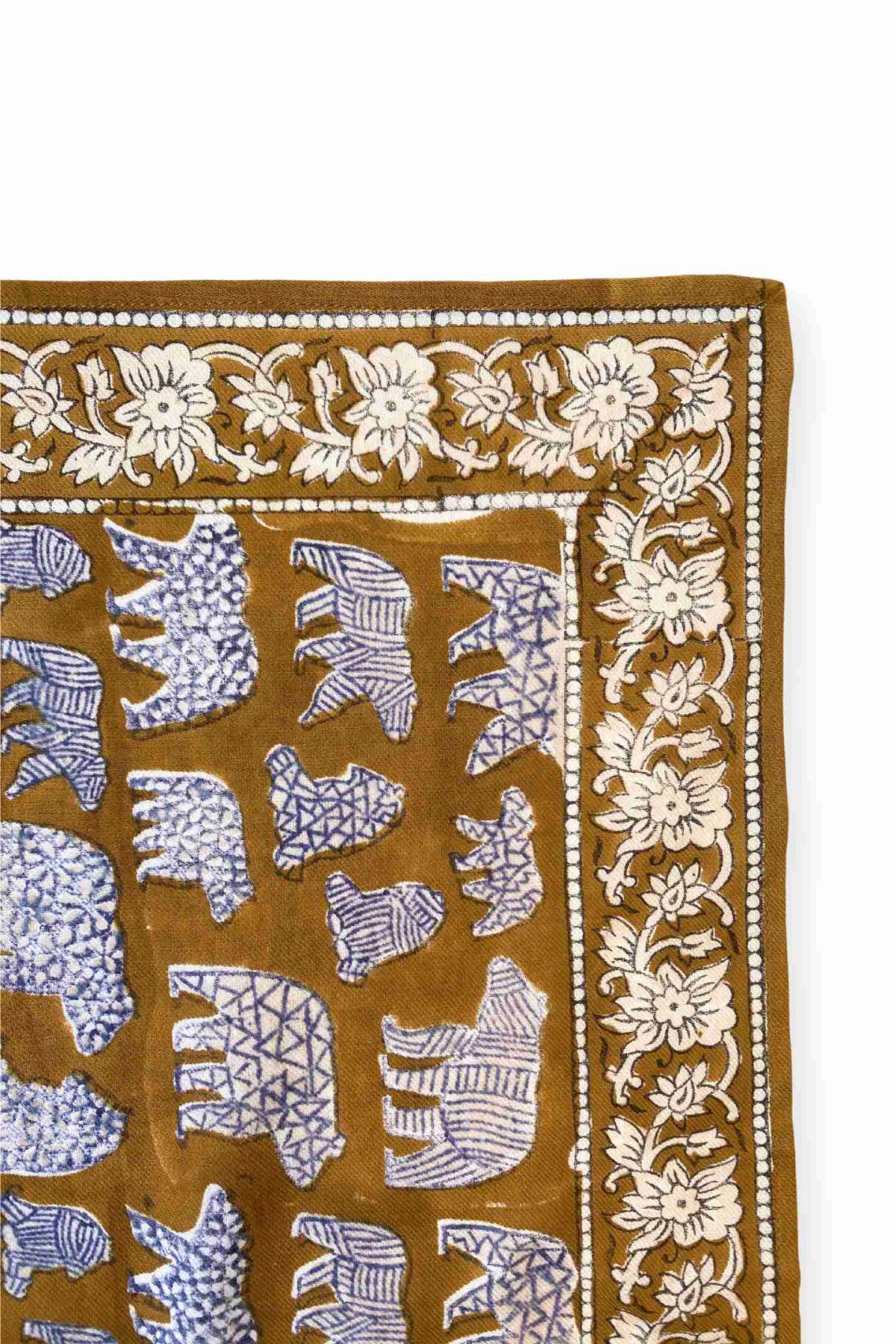 Small Foulard Manika "Ours" Tapenade