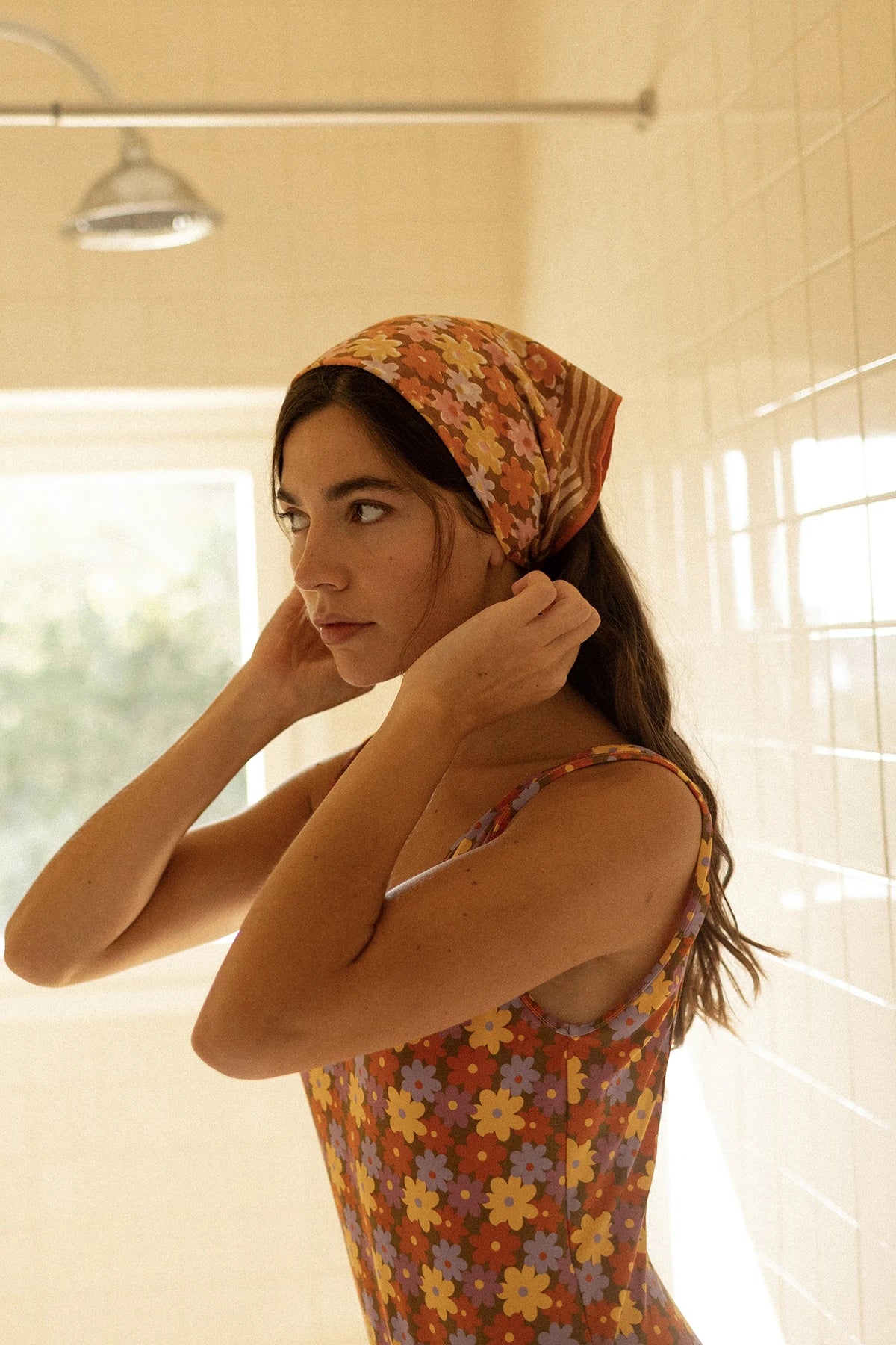 Small Foulard Manika Paquerette TAPENADE