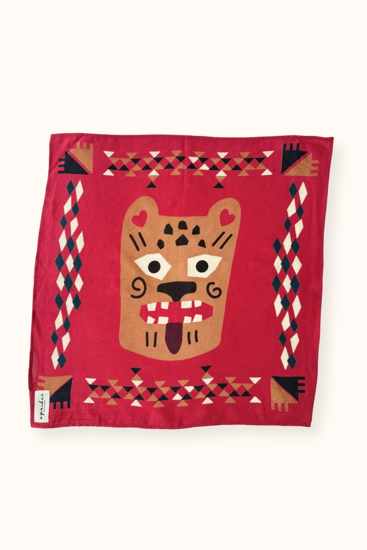 Small Foulard Manika "Rajah" Fire