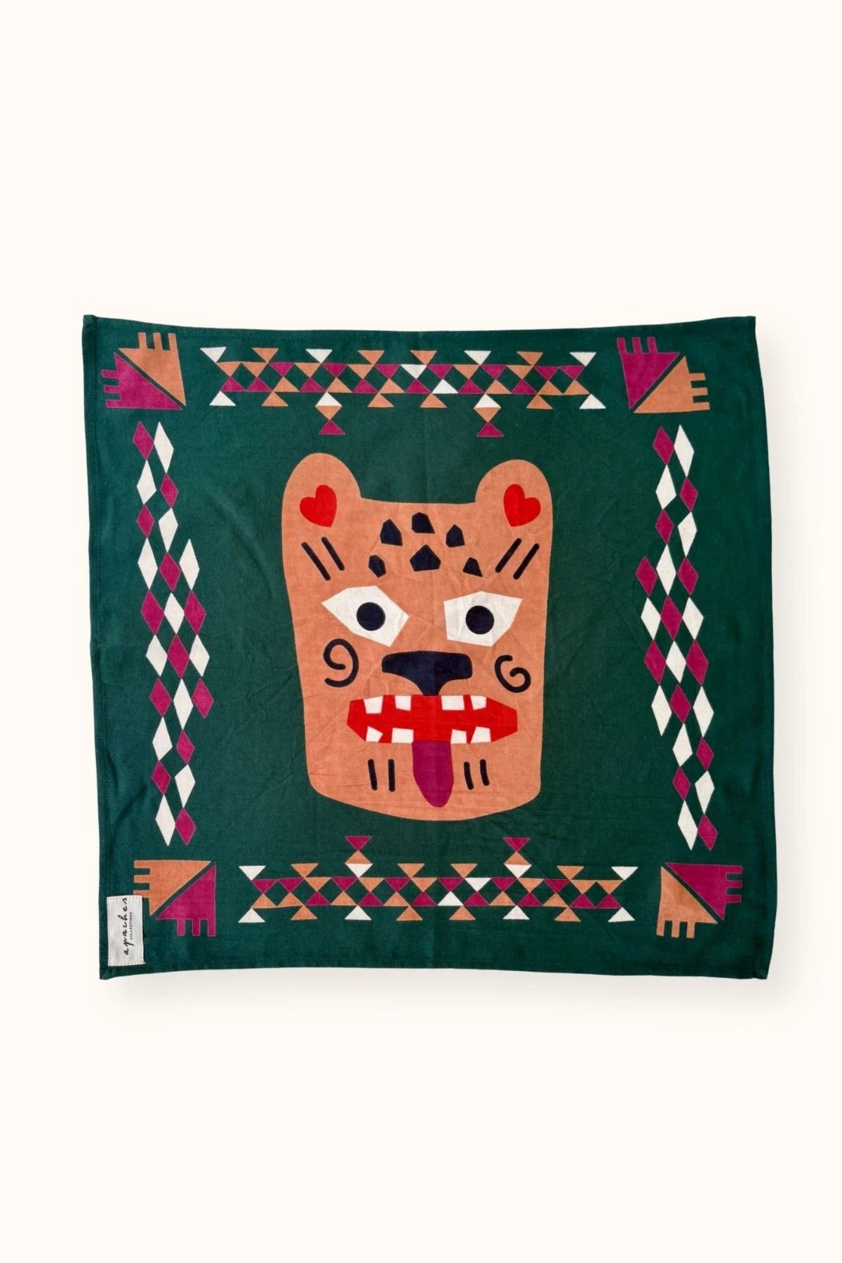 Small Foulard Manika "Rajah" Forest