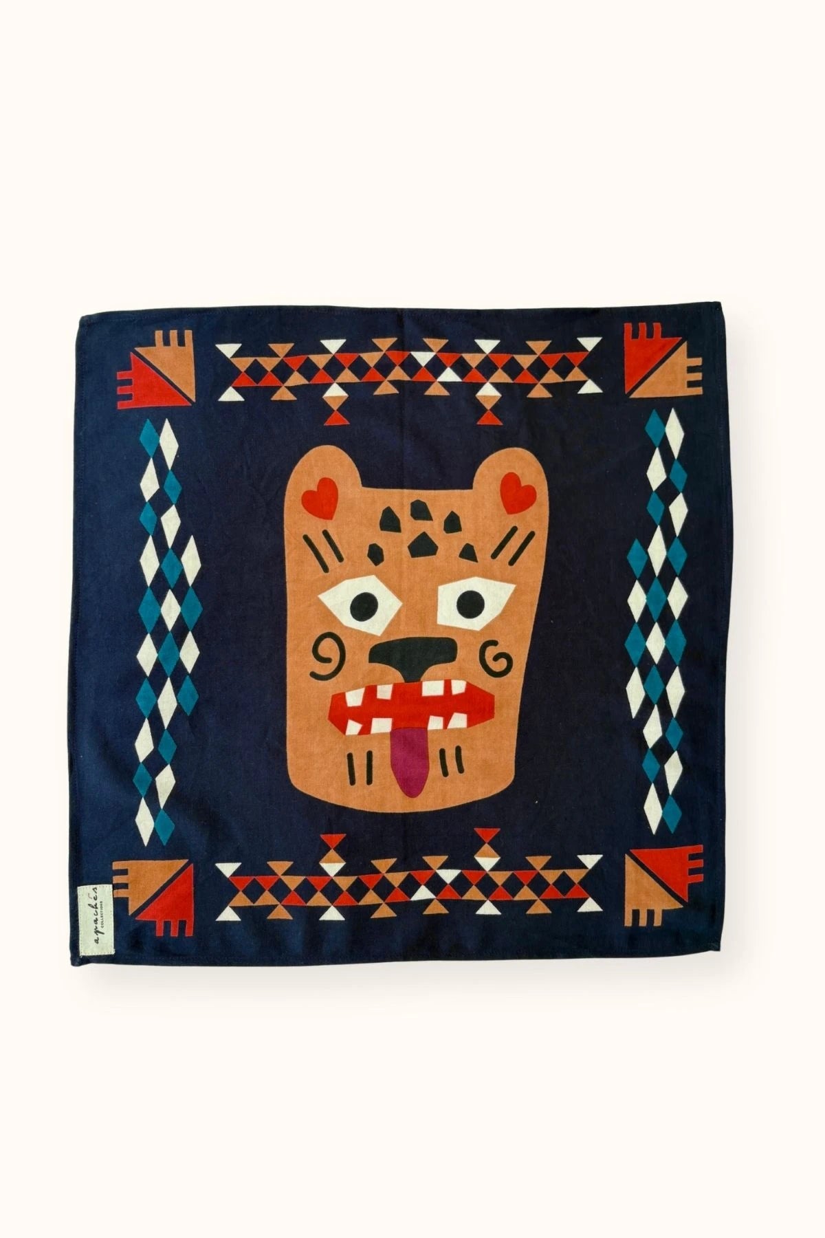 Small Foulard Manika "Rajah" Navy