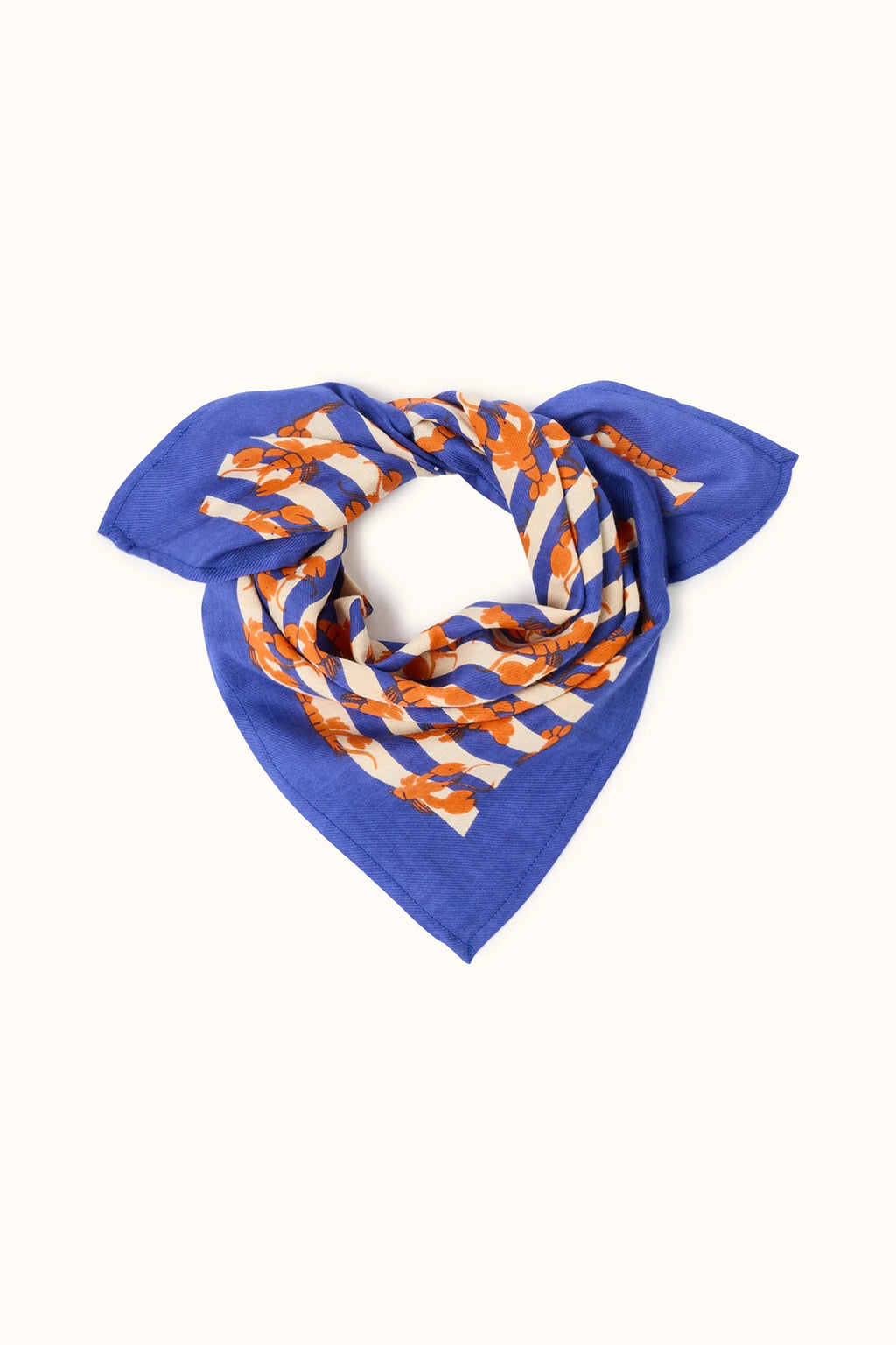 Small Foulard Manika Sebastien ORANGE