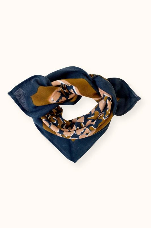 Small Foulard Manika "Tulipe" Orage