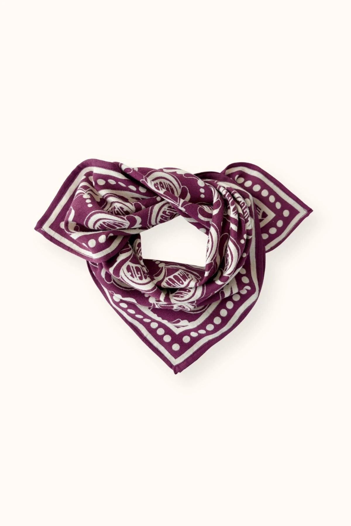Small Foulard Manika "Wonderful" Cherry