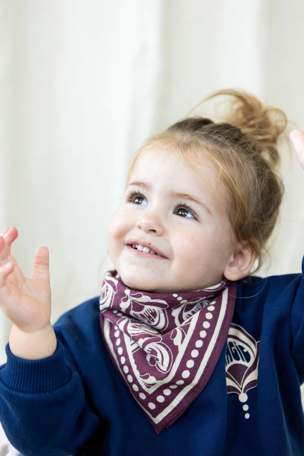 Small Foulard Manika "Wonderful" Cherry