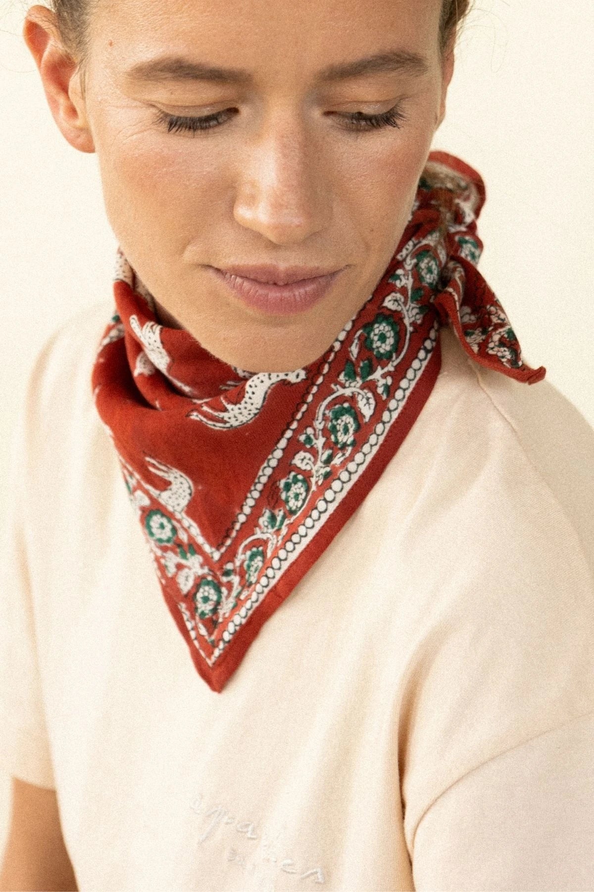 Small Foulard Manika Bengale Fire