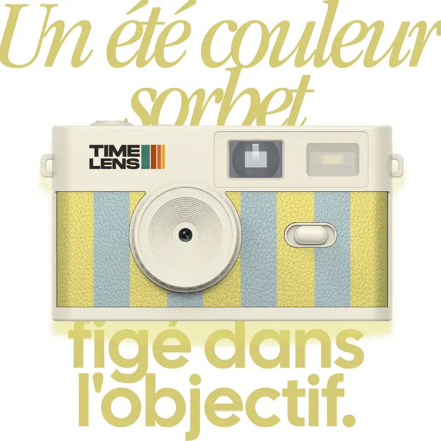 Appareil photo TimeLens® Cream sorbet