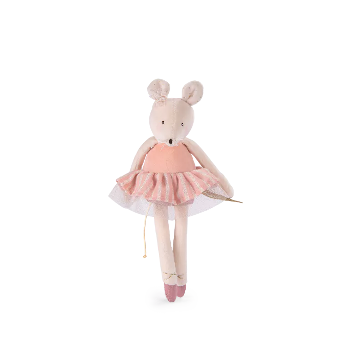 Petite peluche Souris rose