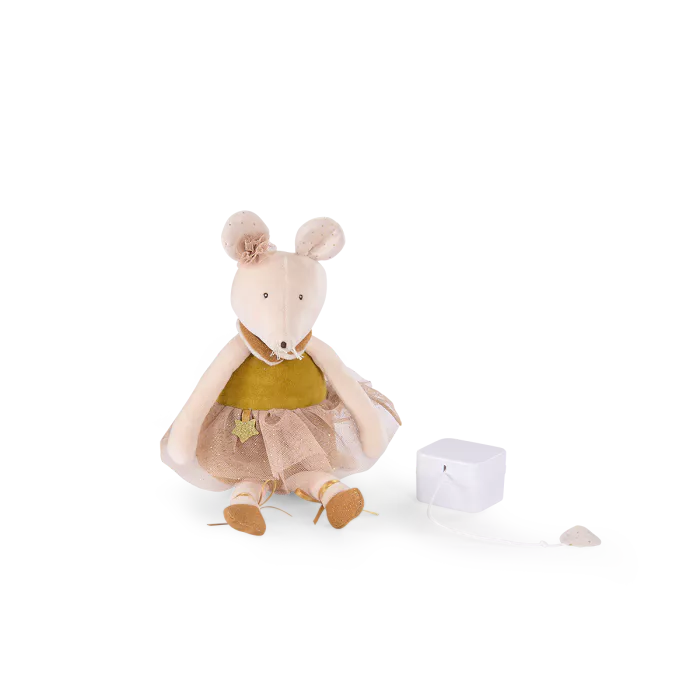 Peluche musicale Souris - La petite école de danse
