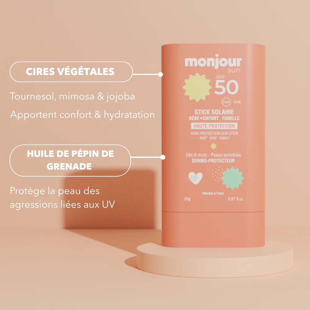 Stick solaire invisible SPF 50