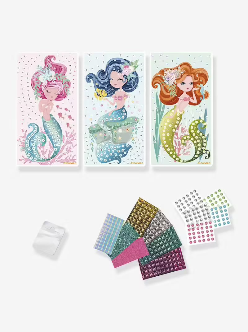 Stick'N Fun - Mini Mosaïques - Sirènes - 5 ans +