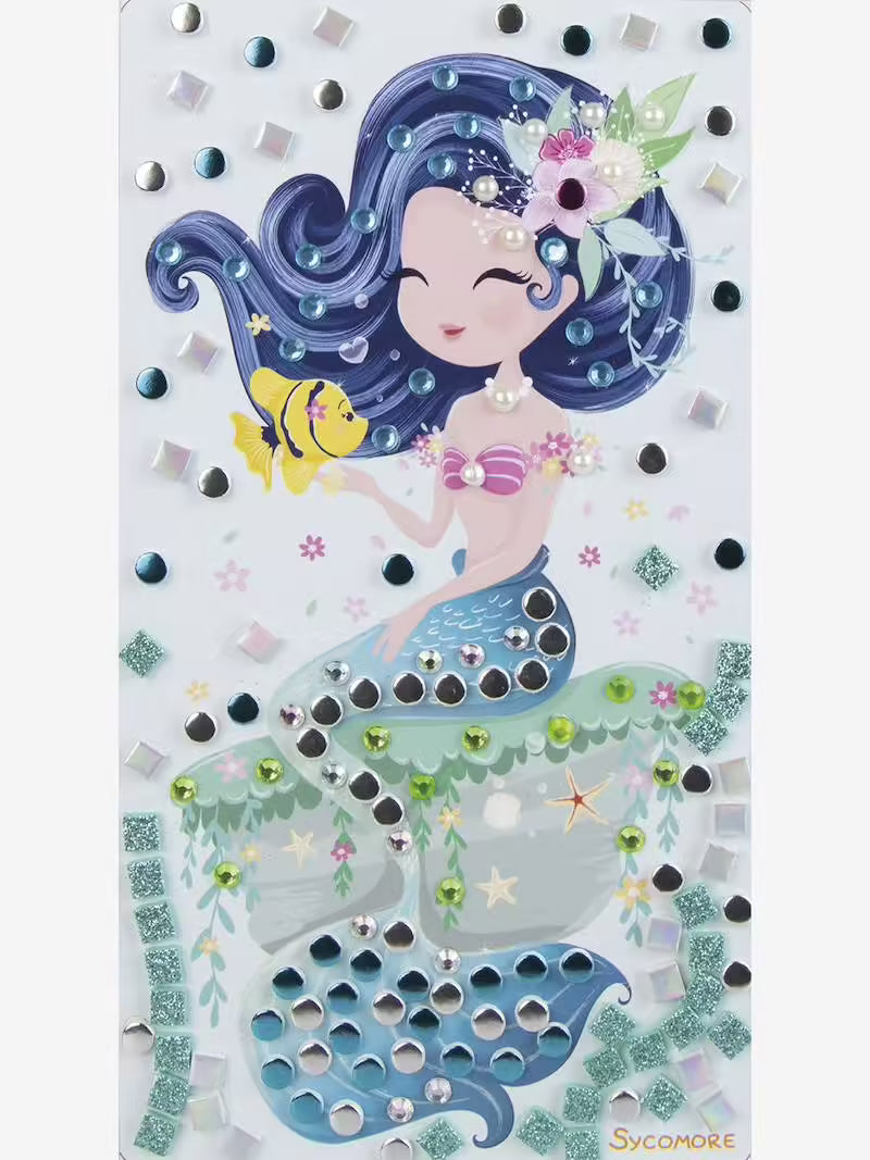 Stick'N Fun - Mini Mosaïques - Sirènes - 5 ans +