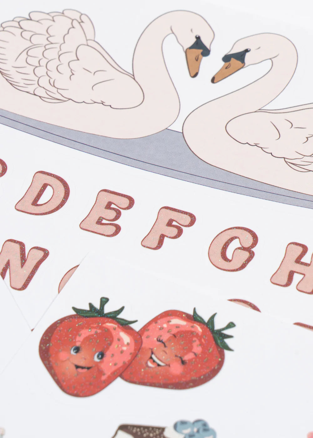 BACK TO SCHOOL STICKERS  - Swan