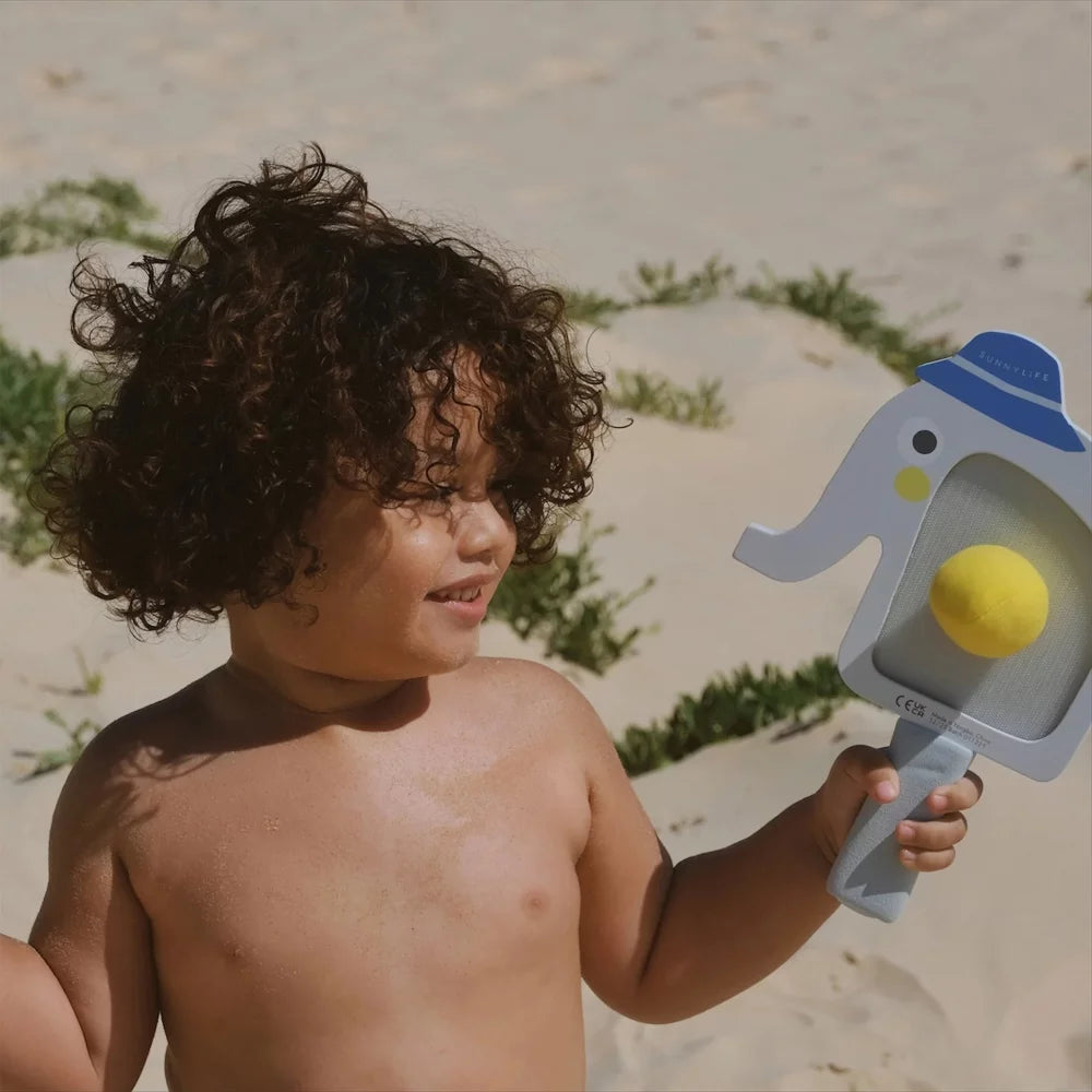 Raquettes de plage Velcro Eli l'Éléphant Multi - SUNNY LIFE