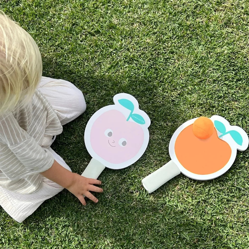 Raquettes de plage Velcro Poppy la Pêche Multi - SUNNY LIFE
