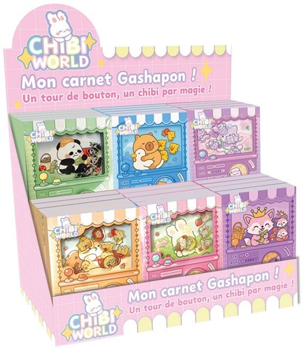 Mon carnet GASHAPON Chibi World
