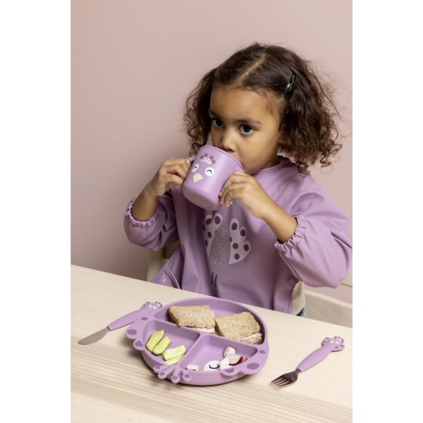 Tasse d'apprentissage en silicone -  Mrs. Paon