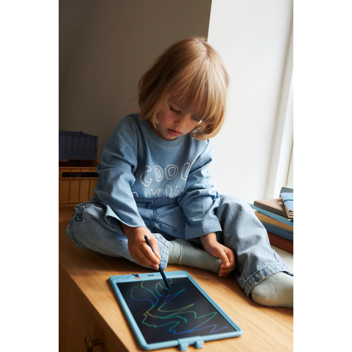 Planche À Dessin Zora Tiger / Beach blue