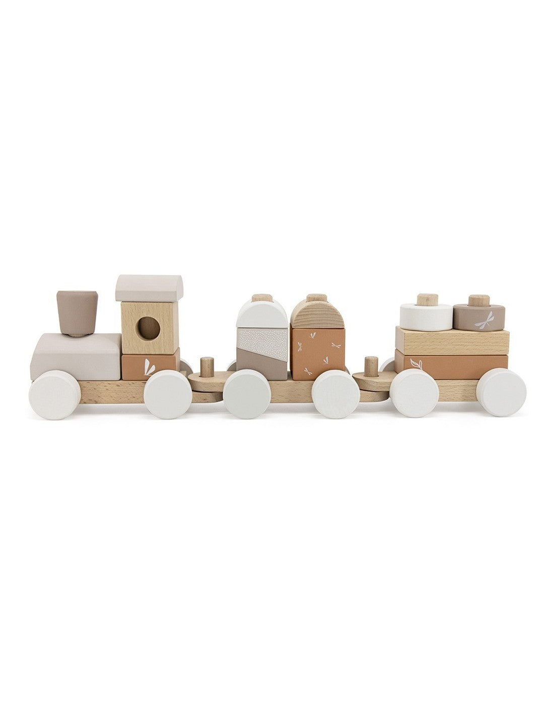 Train en Bois Nougat - Label Label