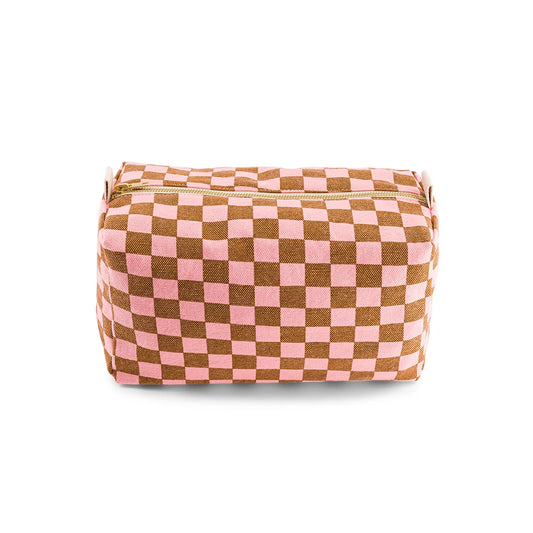 Trousse de toilette Vic  Damier Strawberry